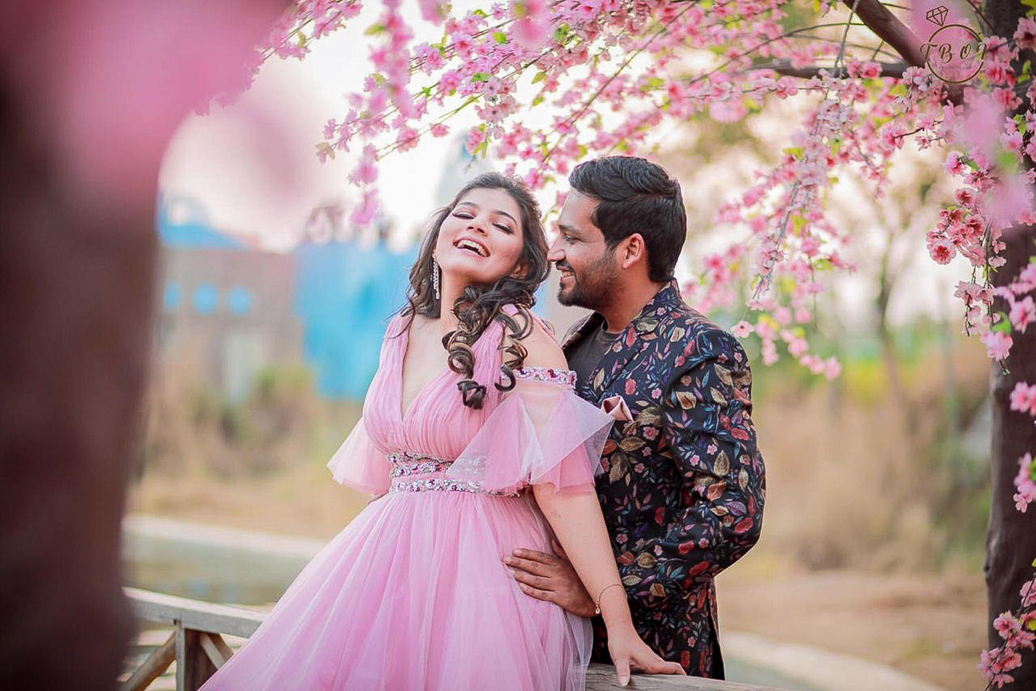 The Love Blossom set for shoot - SITC